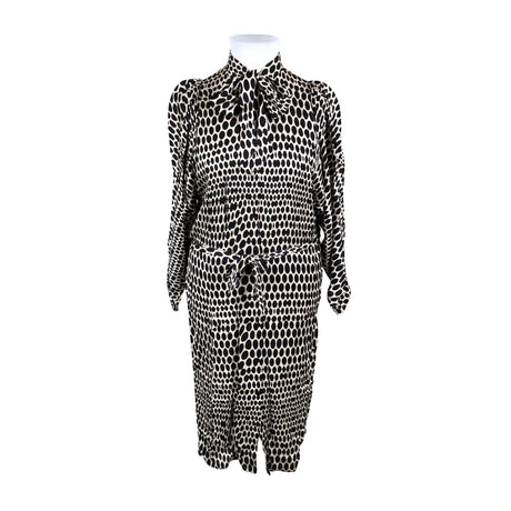 Naisten Tara Jarmon - Sifonkimekko, koko 42 - Beige ()