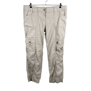 Naisten Esprit - Ohuet housut, koko 48 - Beige (1)