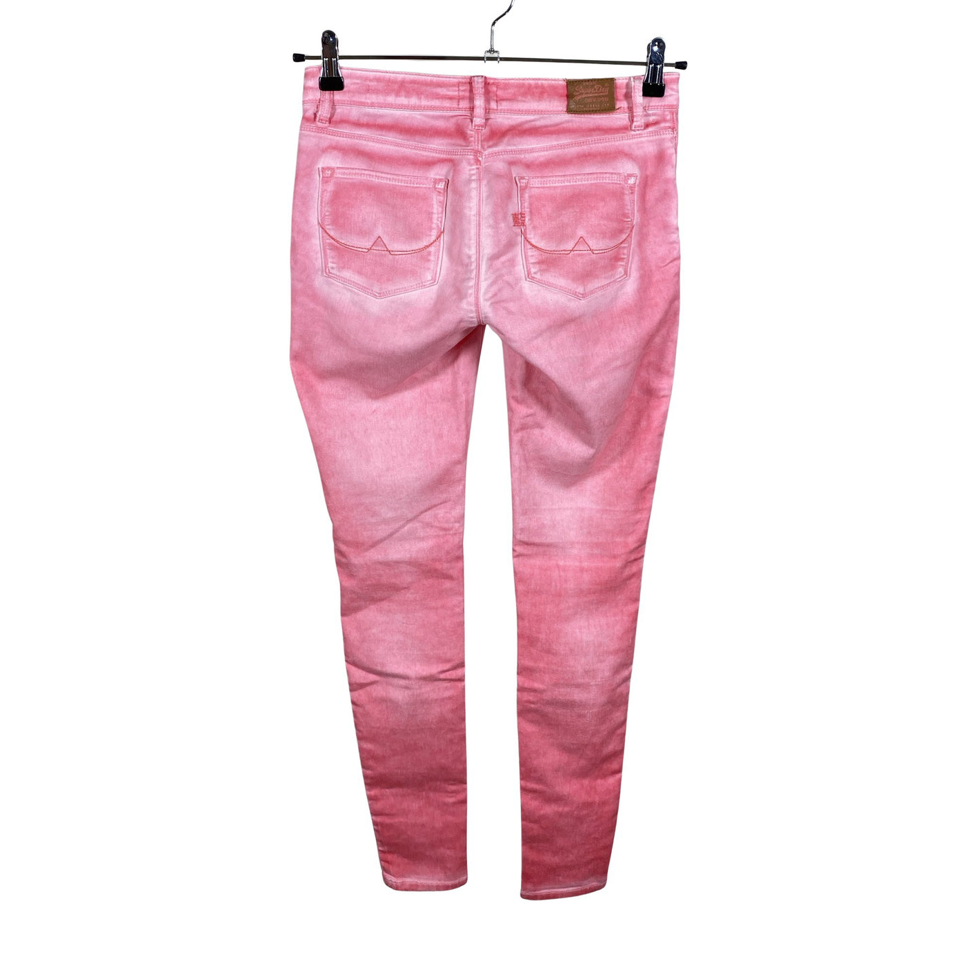 Naisten Superdry - Farkut, koko W27 - Pinkki (2)