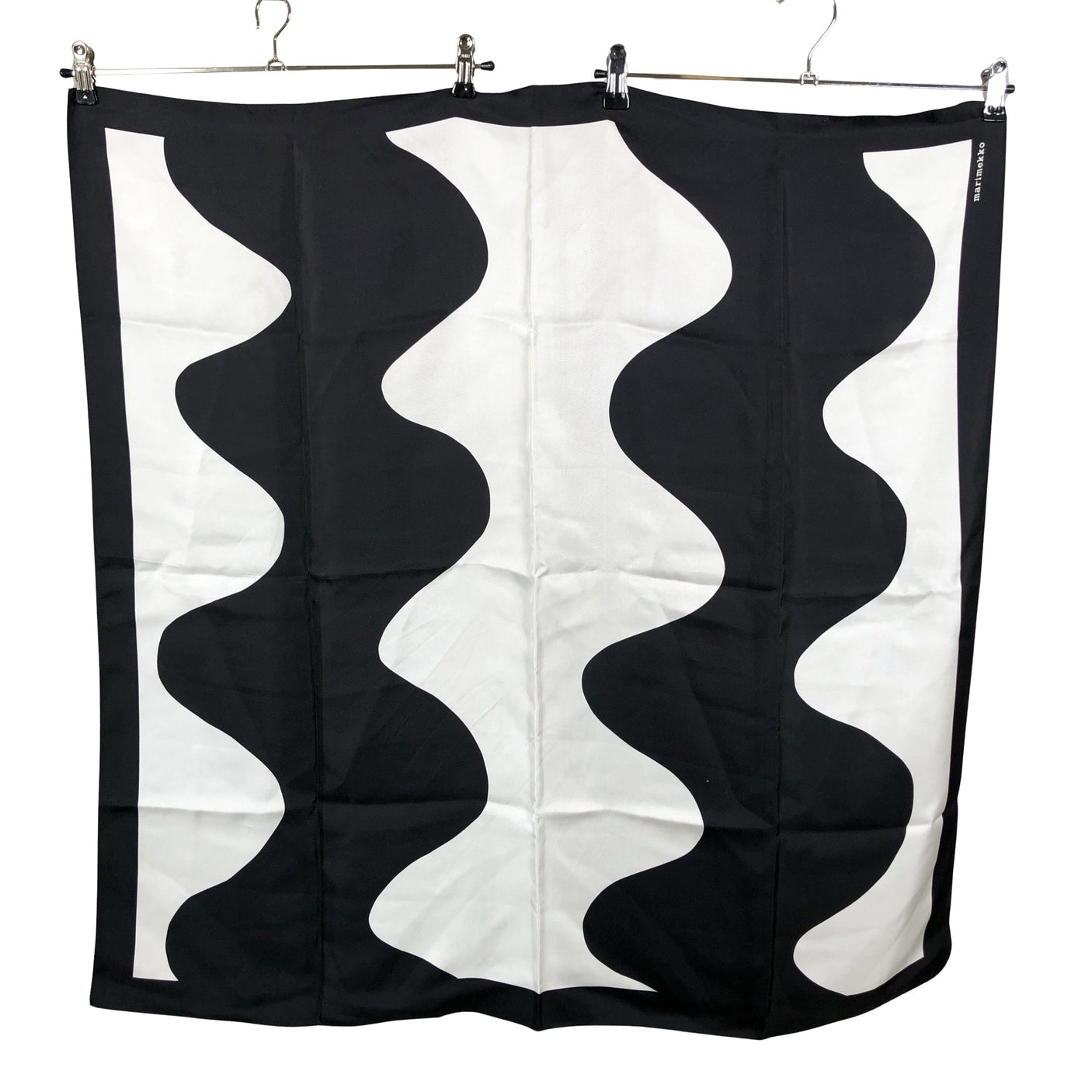 Naisten Marimekko - Huivi, koko Maxi - Musta (2)