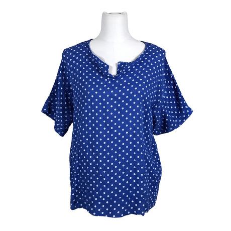 Naisten Fashion Highlight - Lyhythihainen pusero, koko 38 - Sininen ()