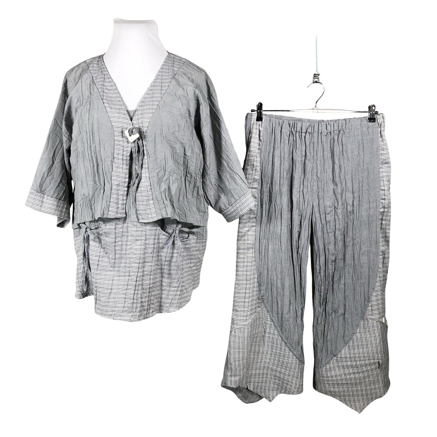Naisten La Redoute - Jakkupuku, koko 48 - Harmaa (2)