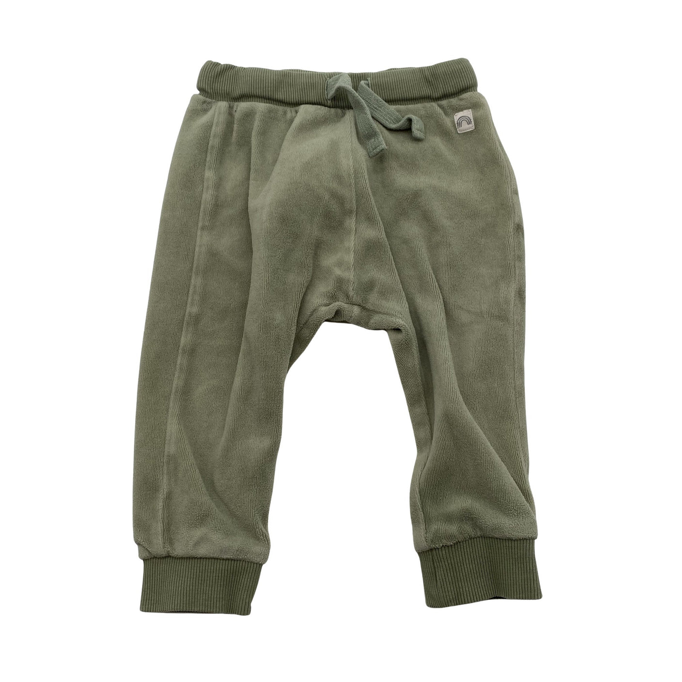 Unisex Lindex - Trikoohousut, koko 74 - 80 - Vihreä (1)