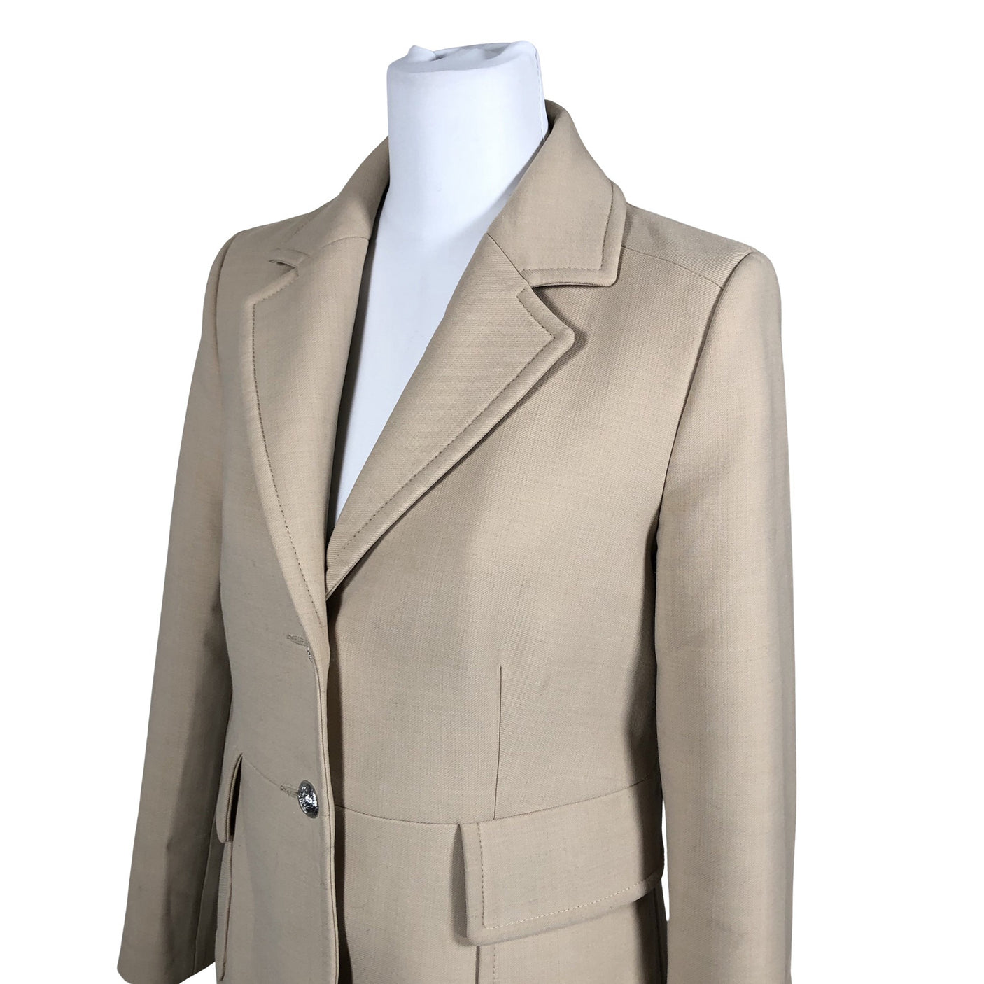 Naisten Andiata - Villakangastakki, koko 38 - Beige (3)