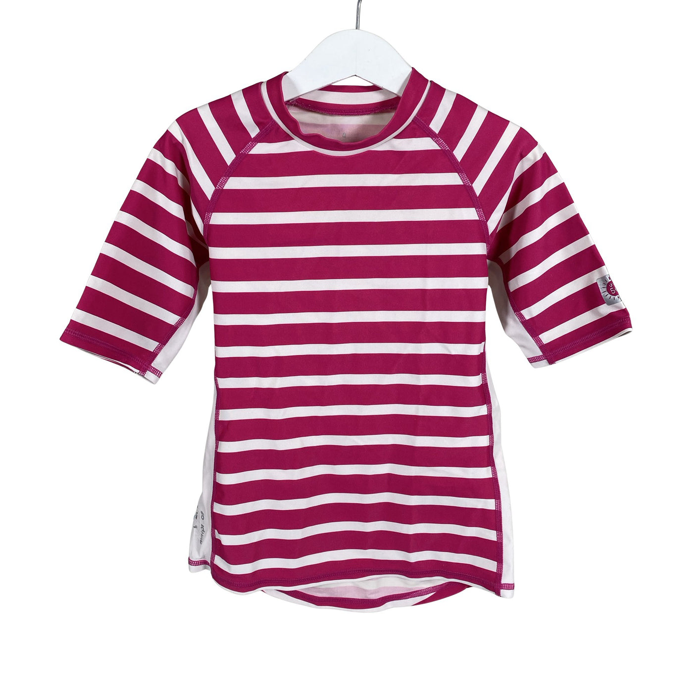 Tyttöjen Reima - Uimapaita, koko 110 - 116 - Pinkki (1)