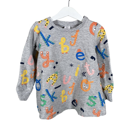 Tyttöjen Lindex - Trikootunika, koko 104 - 110 - Harmaa ()