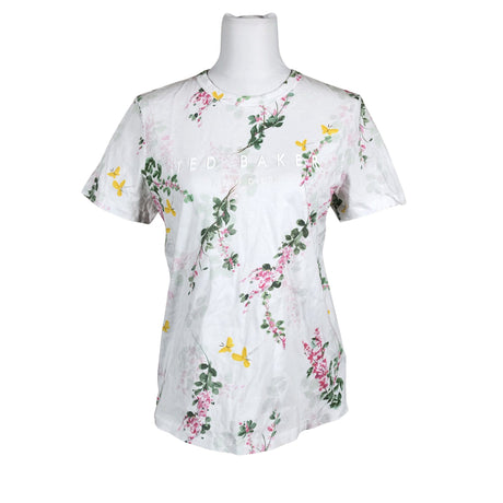 Naisten Ted Baker - T-paita, koko 40 - Valkoinen ()