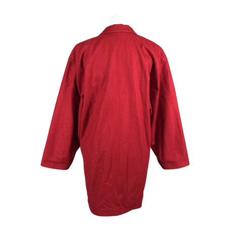 Naisten Master-Coat - Villakangastakki, koko 38 - Punainen (2)