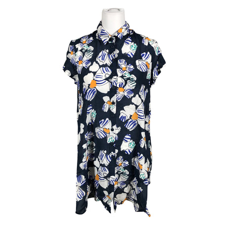 Naisten Marimekko - Sifonkitunika, koko 36 - Sininen ()