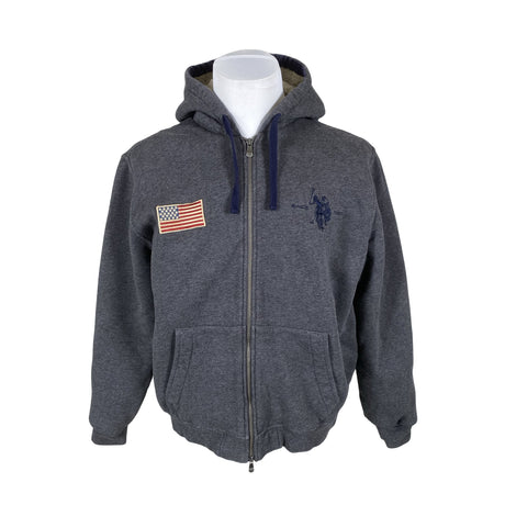 Miesten U.S. Polo Assn. - Huppari, koko XXL - Harmaa ()