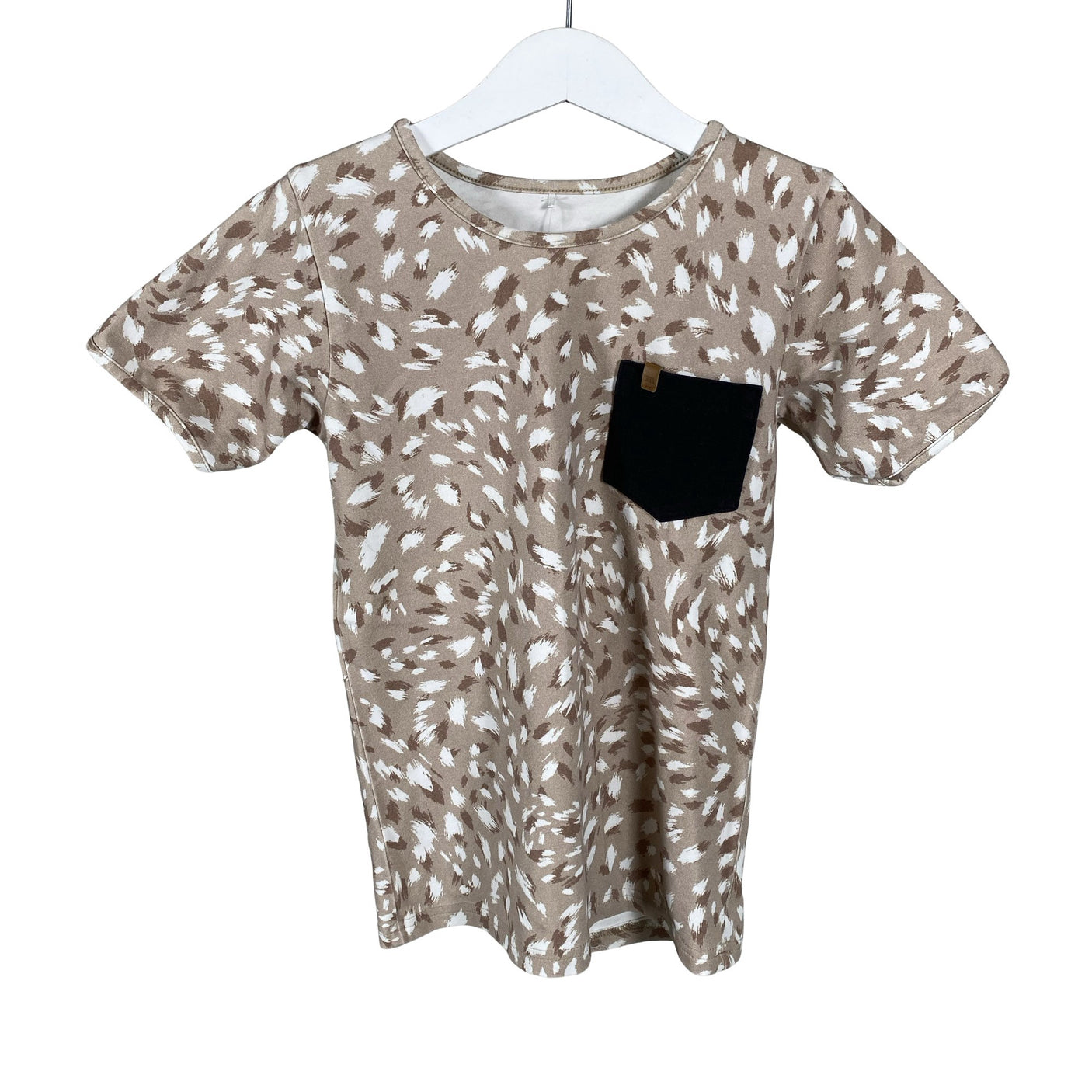 Unisex Metsola - T-paita, koko 122 - 128 - Beige (1)