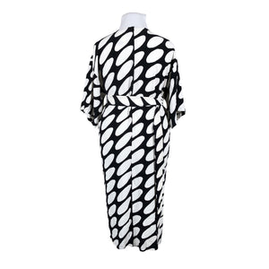 Naisten Marimekko - Sifonkimekko, koko 42 - Musta (3)