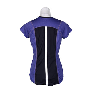 Naisten Nike - Urheilupaita, lyhyet hihat, koko 38 - Violetti (2)