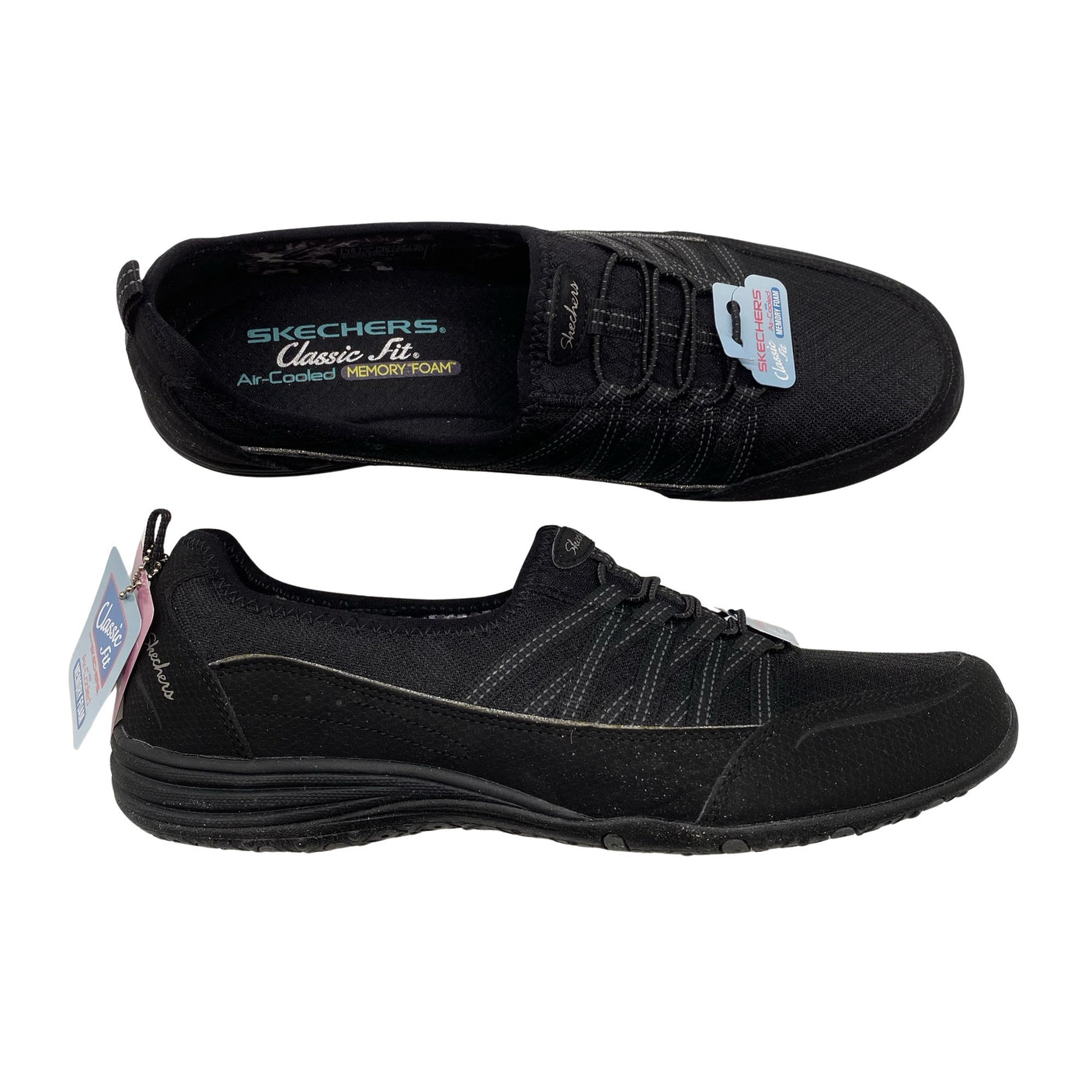 Naisten Skechers - Loaferit, koko 40 - Musta (1)