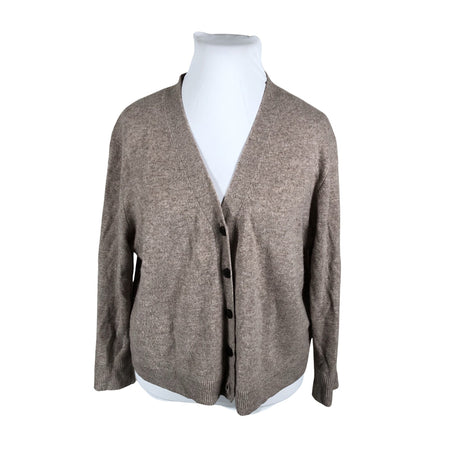 Naisten Essentials by Stockmann - Neuletakki, koko 44 - Ruskea ()