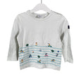 Unisex Polarn O. Pyret - Trikoopaita, koko 92 - 98 - Valkoinen ()