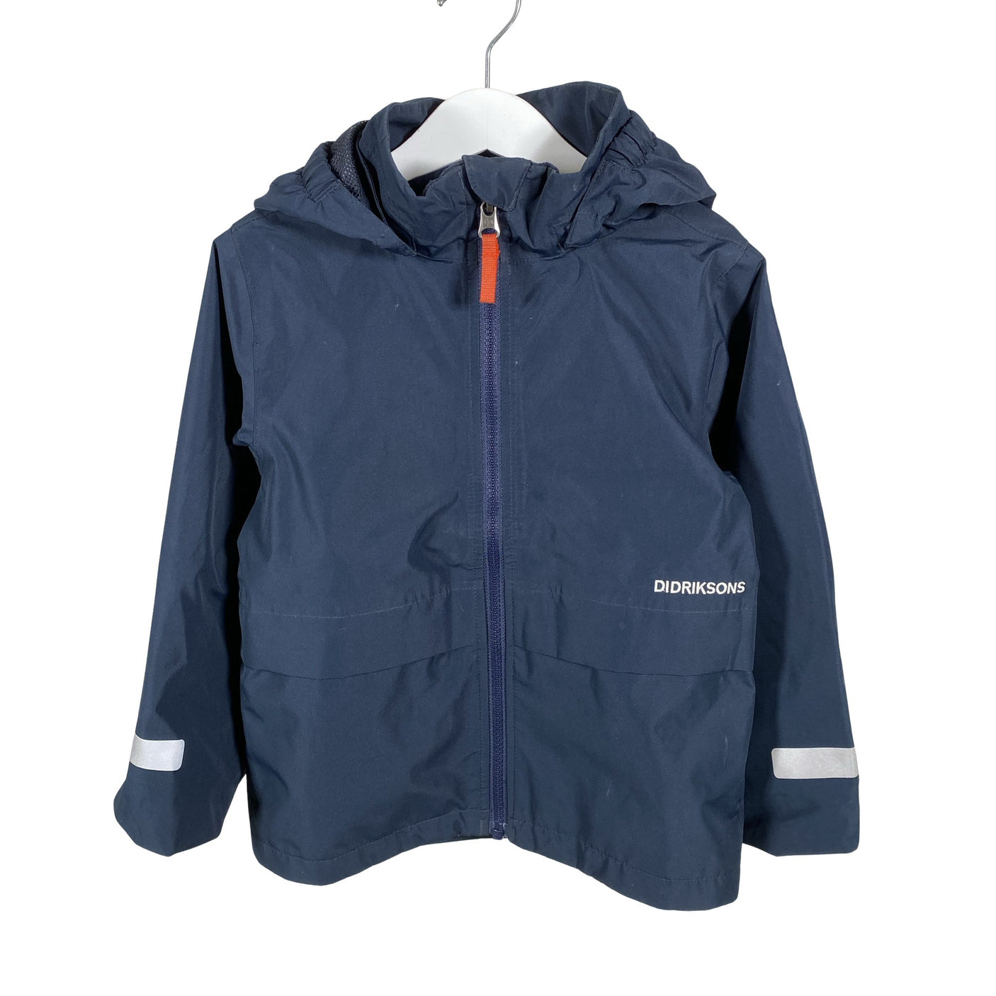 Unisex Didriksons - Välikausitakki, koko 104 - 110 - Sininen (1)