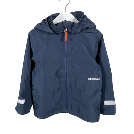 Unisex Didriksons - Välikausitakki, koko 104 - 110 - Sininen ()