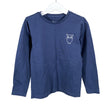 Unisex Knowledge Cotton Apparel - Trikoopaita, koko 110 - 116 - Sininen ()