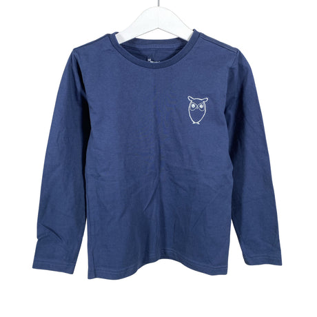 Unisex Knowledge Cotton Apparel - Trikoopaita, koko 110 - 116 - Sininen ()