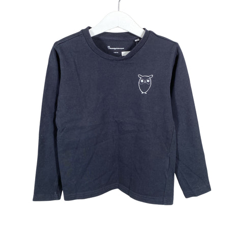Unisex Knowledge Cotton Apparel - Trikoopaita, koko 110 - 116 - Musta ()