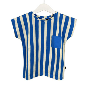Unisex Papu - T-paita, koko 110 - 116 - Sininen (1)