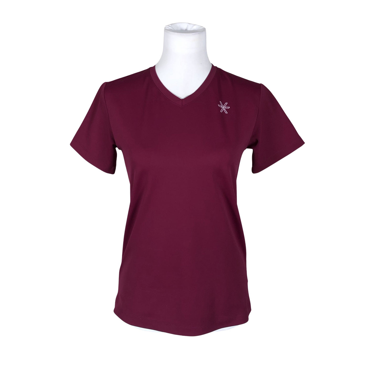 Naisten Bara Sportswear - Urheilupaita, lyhyet hihat, koko 34 - Violetti (1)