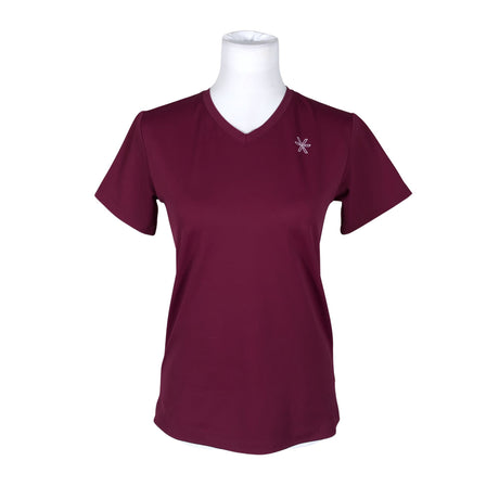 Naisten Bara Sportswear - Urheilupaita, lyhyet hihat, koko 34 - Violetti ()