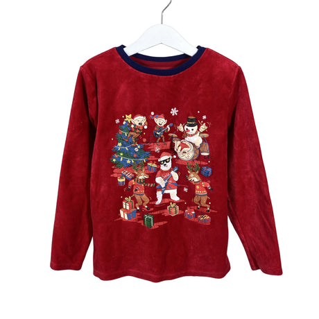 Unisex Sergent Major - Collegepaita, koko 98 - 104 - Punainen ()