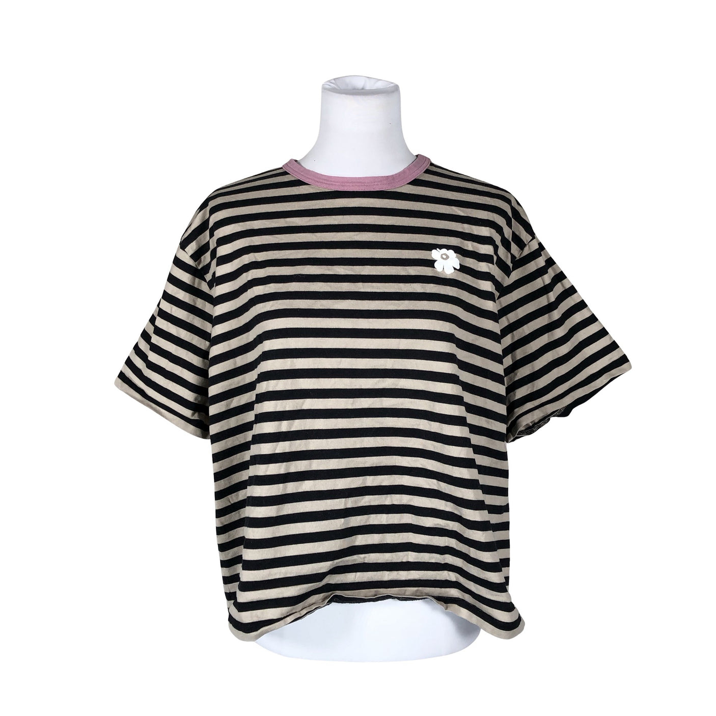 Naisten Marimekko - T-paita, koko 40 - Beige (1)