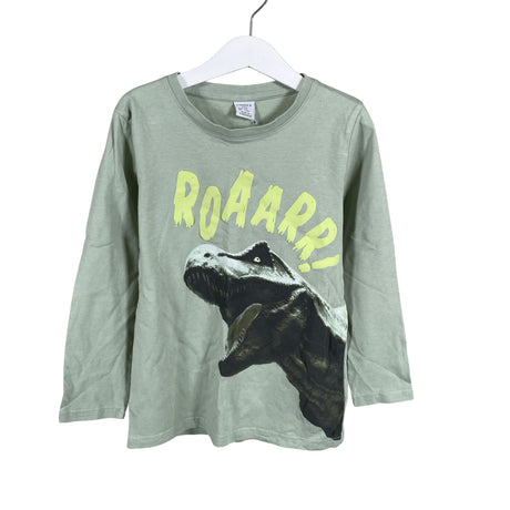 Unisex Lindex - Trikoopaita, koko 122 - 128 - Vihreä ()