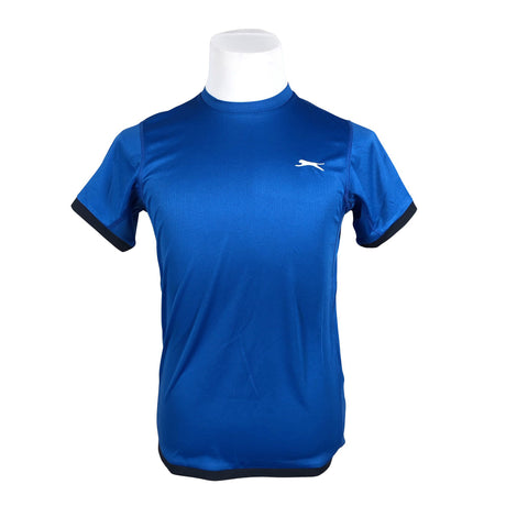 Miesten Slazenger - Urheilupaita, lyhyet hihat, koko XS - Sininen ()