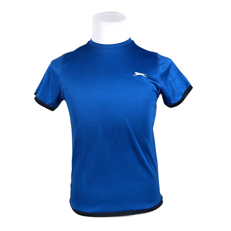 Miesten Slazenger - Urheilupaita, lyhyet hihat, koko XS - Sininen ()