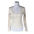 Naisten Tommy Jeans (Tommy Hilfiger) - Trikoopaita, koko 40 - Beige ()