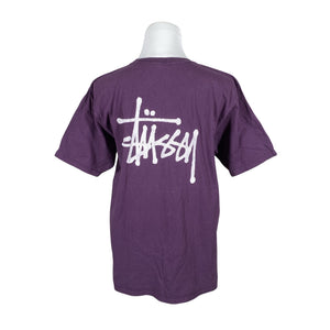 Miesten Stüssy - T-paita, koko L - Violetti (2)