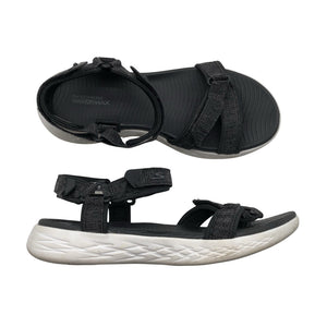 Naisten Skechers - Sandaalit, koko 37 - Musta (1)