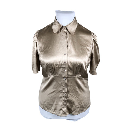 Naisten Ril's - Lyhythihainen pusero, koko 42 - Beige ()