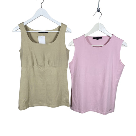 Naisten Global - Trikootoppi, koko 40 - Beige ()