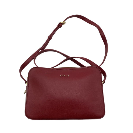 Naisten Furla - Olkalaukku, koko Mini - Viininpunainen ()