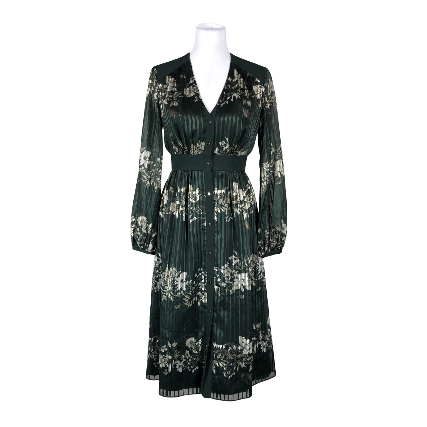 Naisten Ted Baker - Sifonkimekko, koko 36 - Vihreä (1)