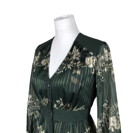 Naisten Ted Baker - Sifonkimekko, koko 36 - Vihreä (2)