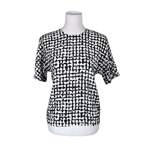 Naisten Marimekko - Lyhythihainen pusero, koko 36 - Valkoinen (1)