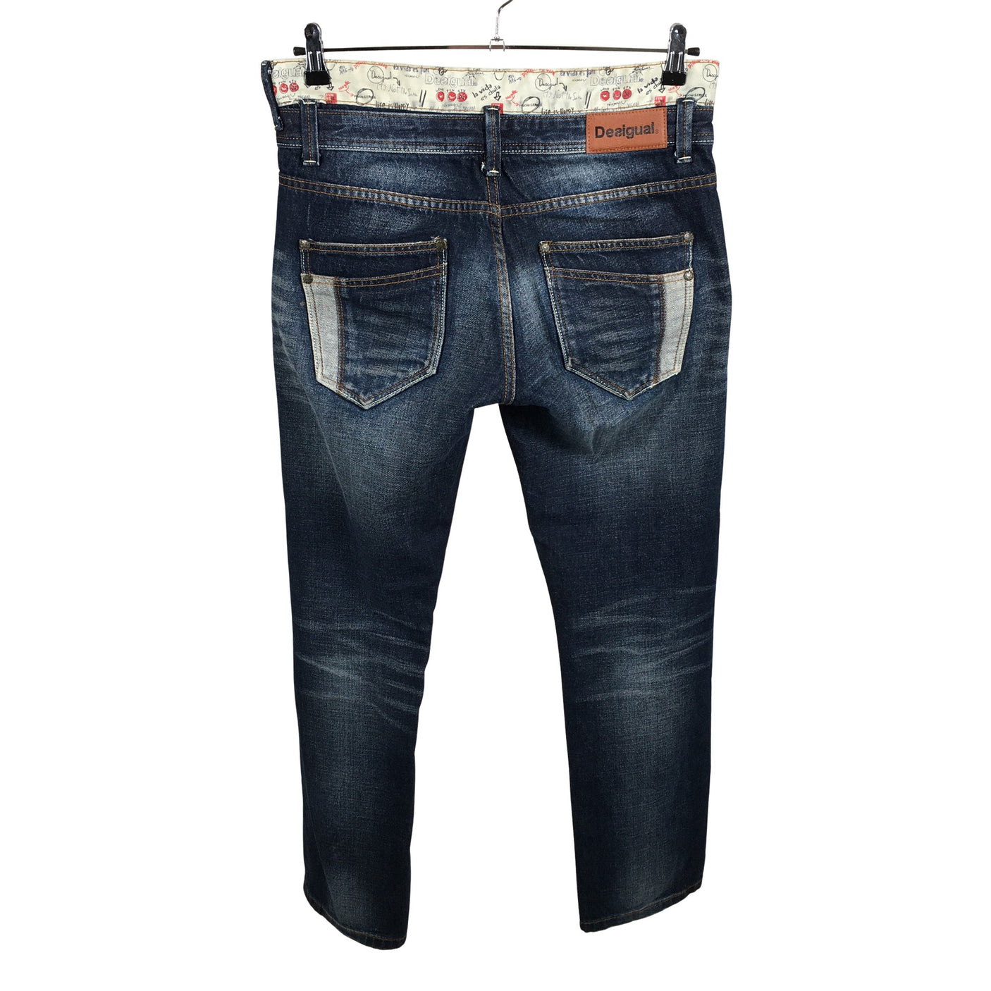 Miesten Desigual - Farkut, koko W32 - Sininen (2)