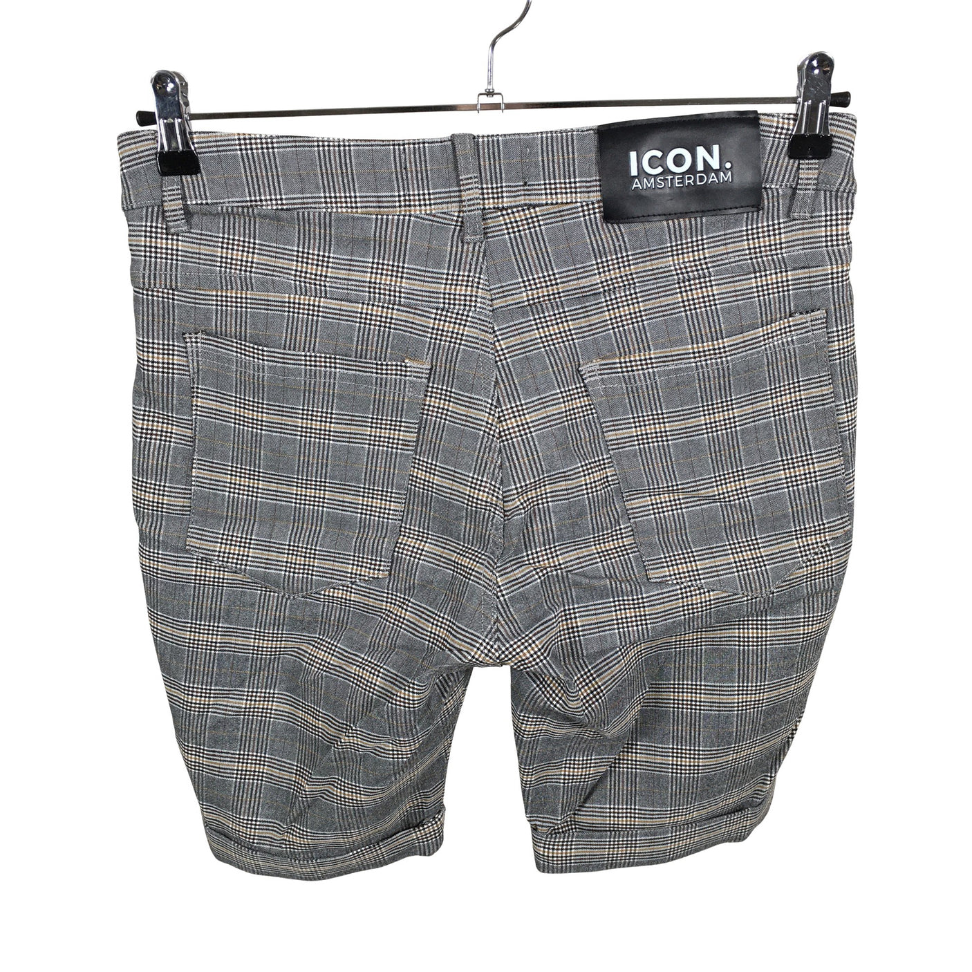 Miesten ICON Amsterdam - Shortsit, koko W32 - Harmaa (2)