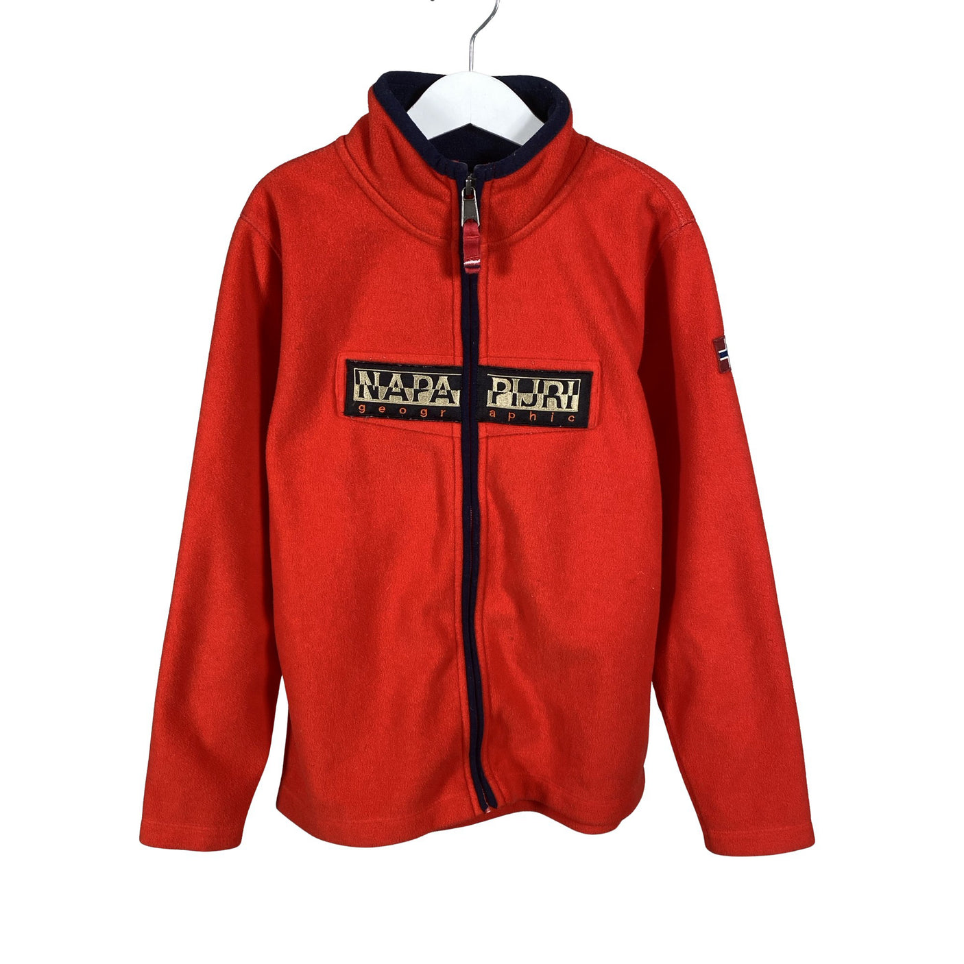 Unisex Napapijri - Fleecetakki, koko 134 - 140 - Punainen (1)