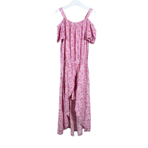 Tyttöjen Lindex - Kangasmekko, koko 140 - 146 - Vaaleanpunainen (1)