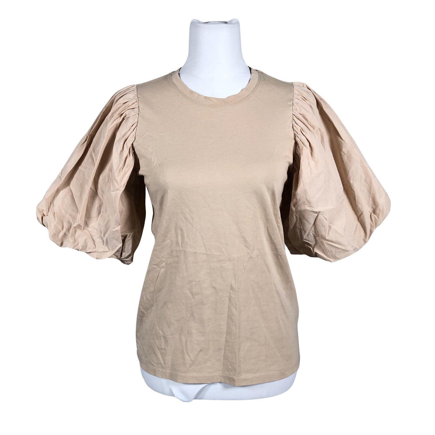 Naisten InWear - Lyhythihainen pusero, koko 36 - Beige (1)