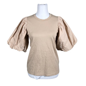 Naisten InWear - Lyhythihainen pusero, koko 36 - Beige (1)