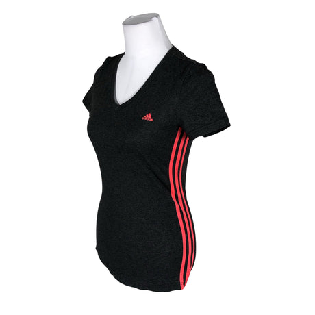 Naisten Adidas - T-paita, koko 36 - Harmaa (2)