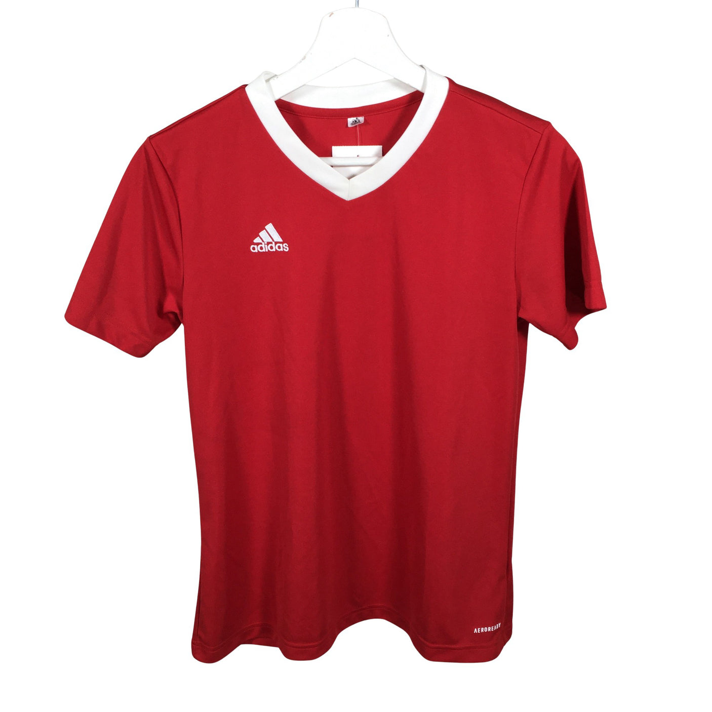 Unisex Adidas - Urheilupaita, lyhyet hihat, koko 158 - 164 - Punainen (1)